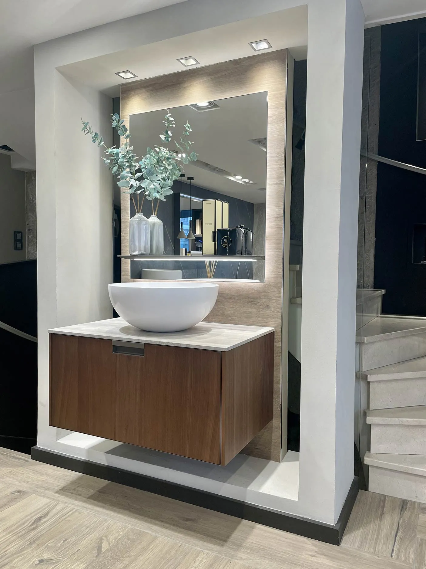 Espace bien-être chaleureux RS.D — showroom Lyon